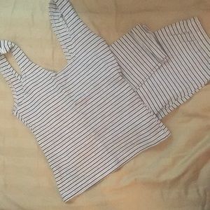 EXPRESS, Tank and Leggings, Size Small/XS